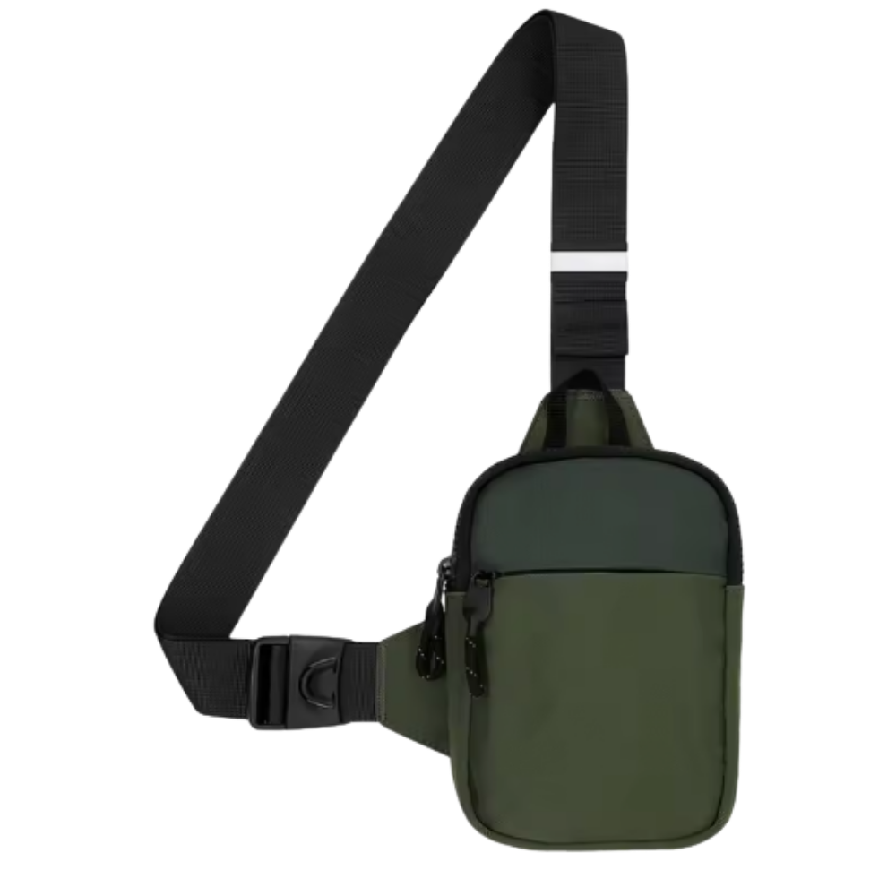Elegante mini bolso bandolera -Verde - Ozerty