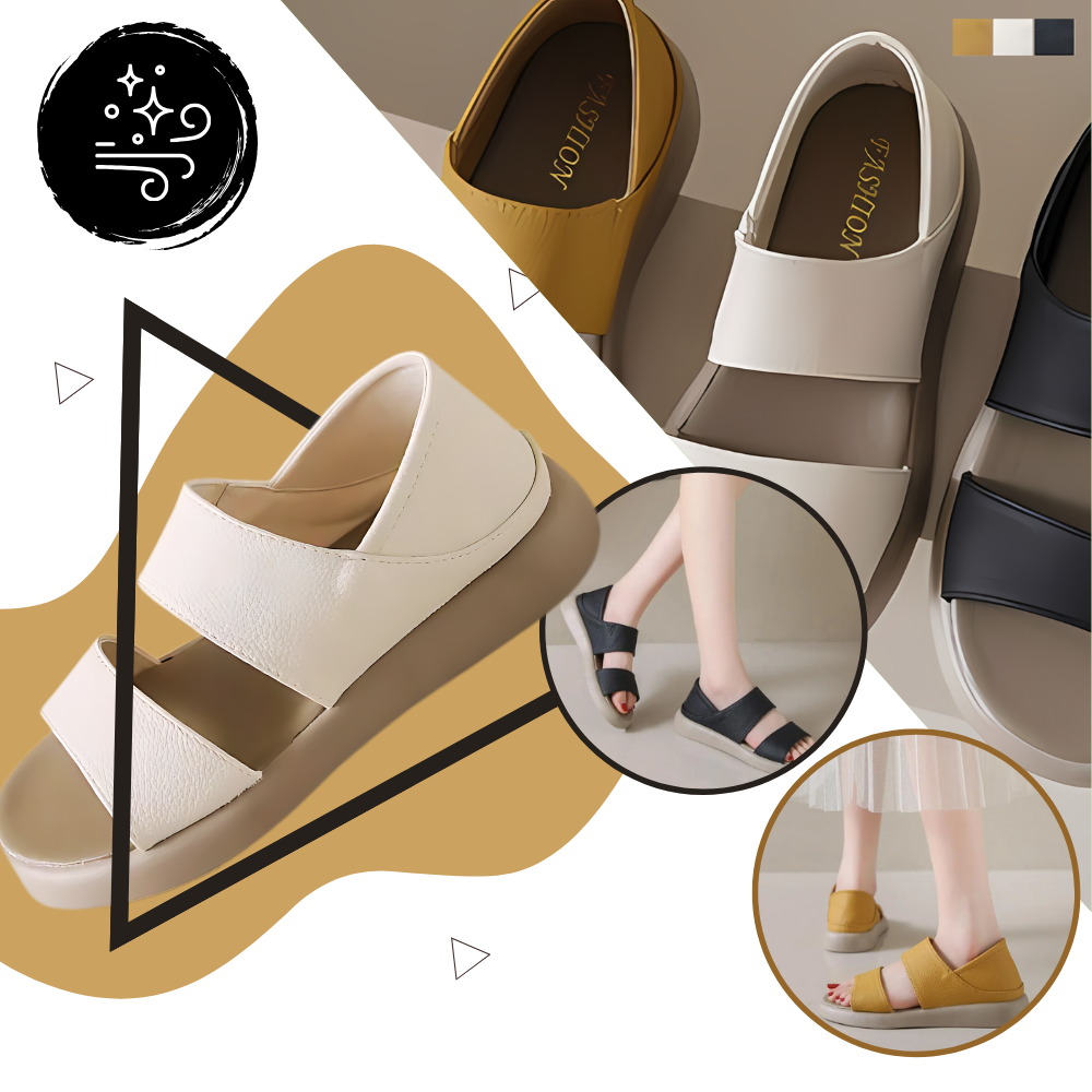 Elegantes sandalias ortopédicas antideslizantes
- Ozerty