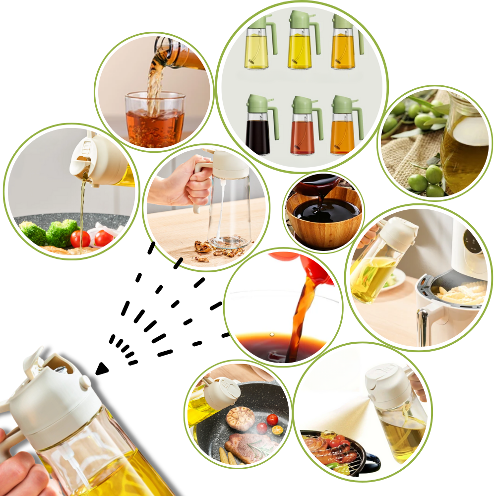 Dispensador de aceite con regulador
- Ozerty