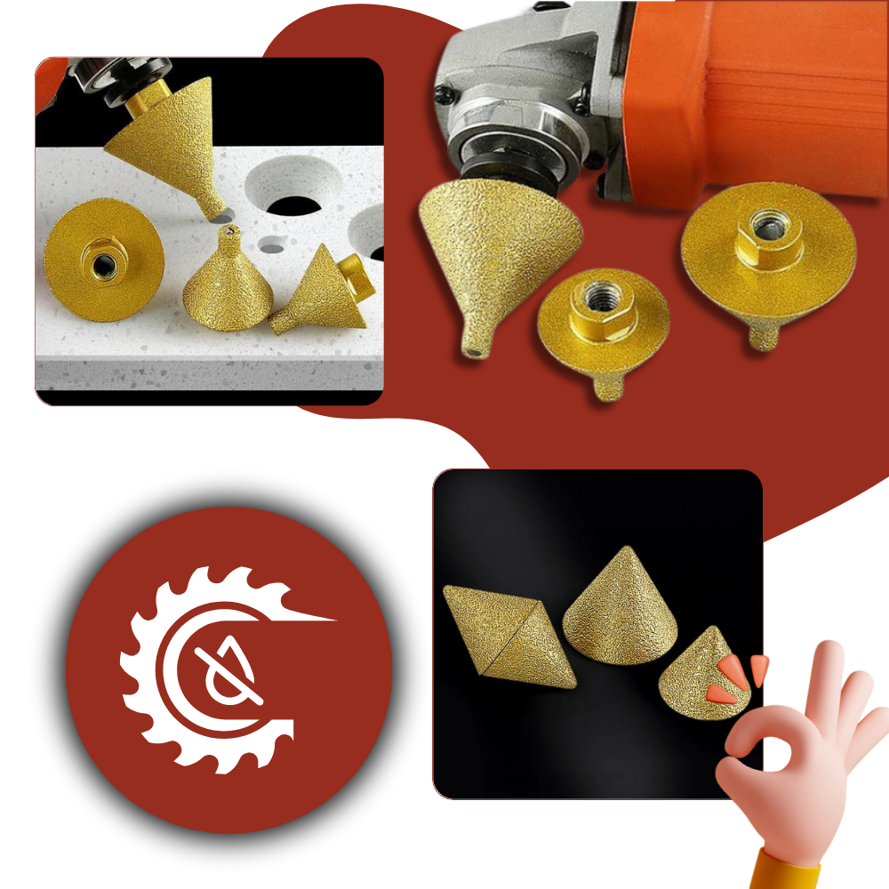 Broca para biselado de diamante
- Ozerty