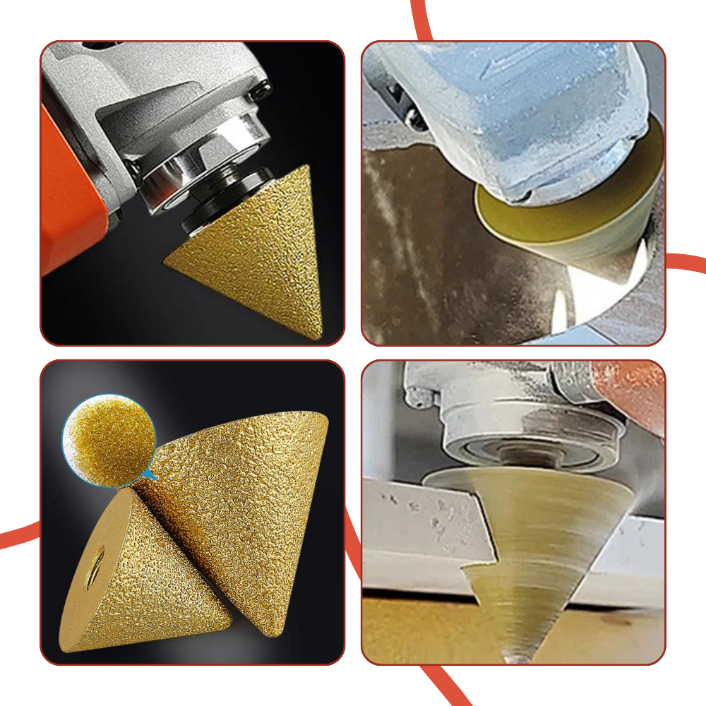 Broca para biselado de diamante
- Ozerty