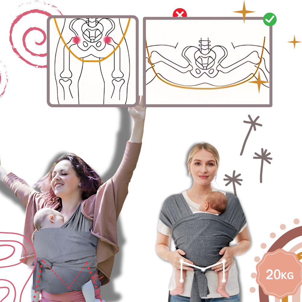 Portabebés transpirable
- Ozerty