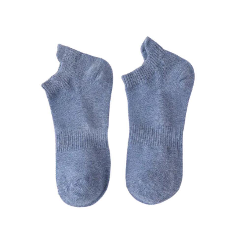 Calcetines tobilleros para hombre
-Azul/EU38-45/UK5-12/US6-14 - Ozerty