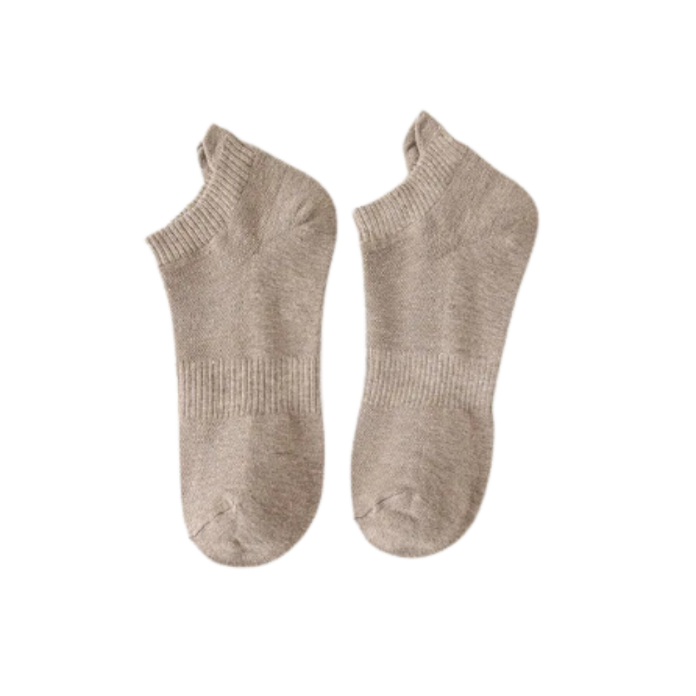 Calcetines tobilleros para hombre
-Caqui/EU38-45/UK5-12/US6-14 - Ozerty