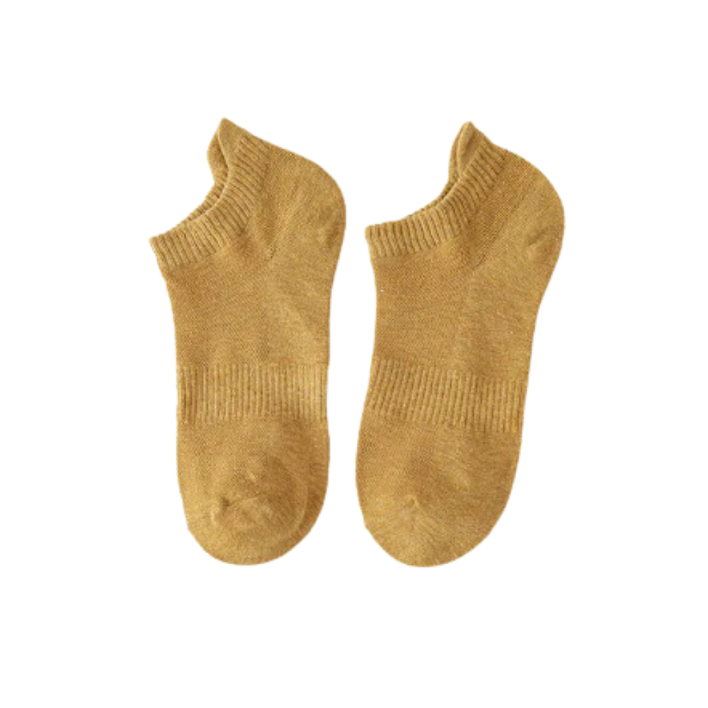 Calcetines tobilleros para hombre
-Amarillo/EU38-45/UK5-12/US6-14 - Ozerty