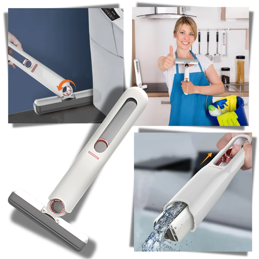 Mopa auto exprimible con cabezal giratorio - Ozerty