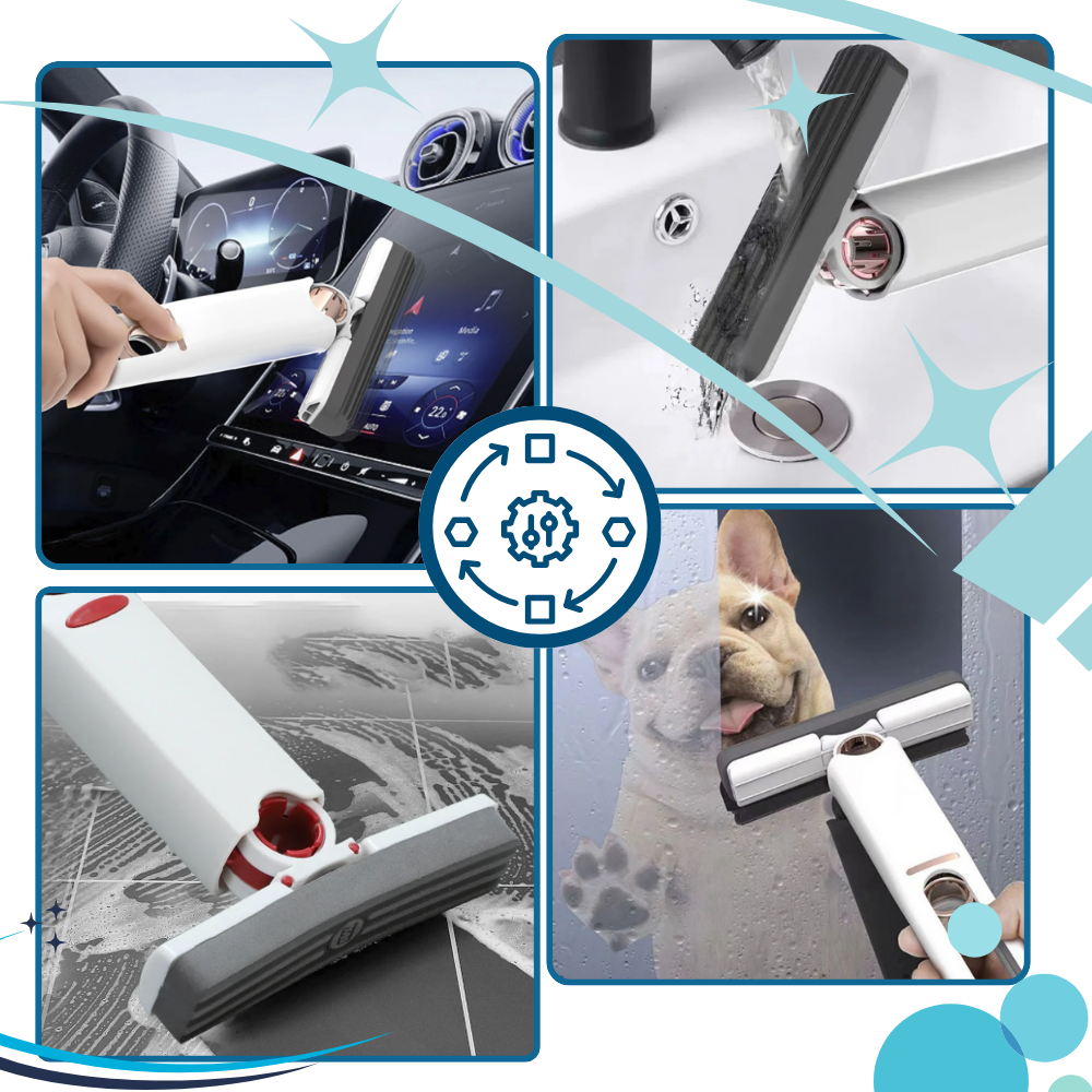 Mopa auto exprimible con cabezal giratorio - Ozerty