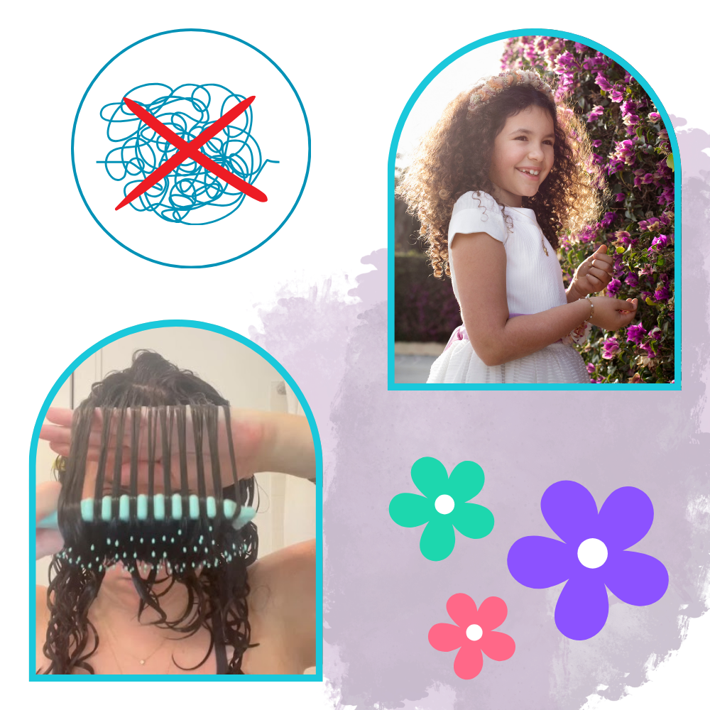 Cepillo definidor de rizos antienredos - Ozerty