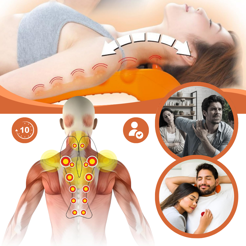 Masajeador con soporte muscular - Ozerty