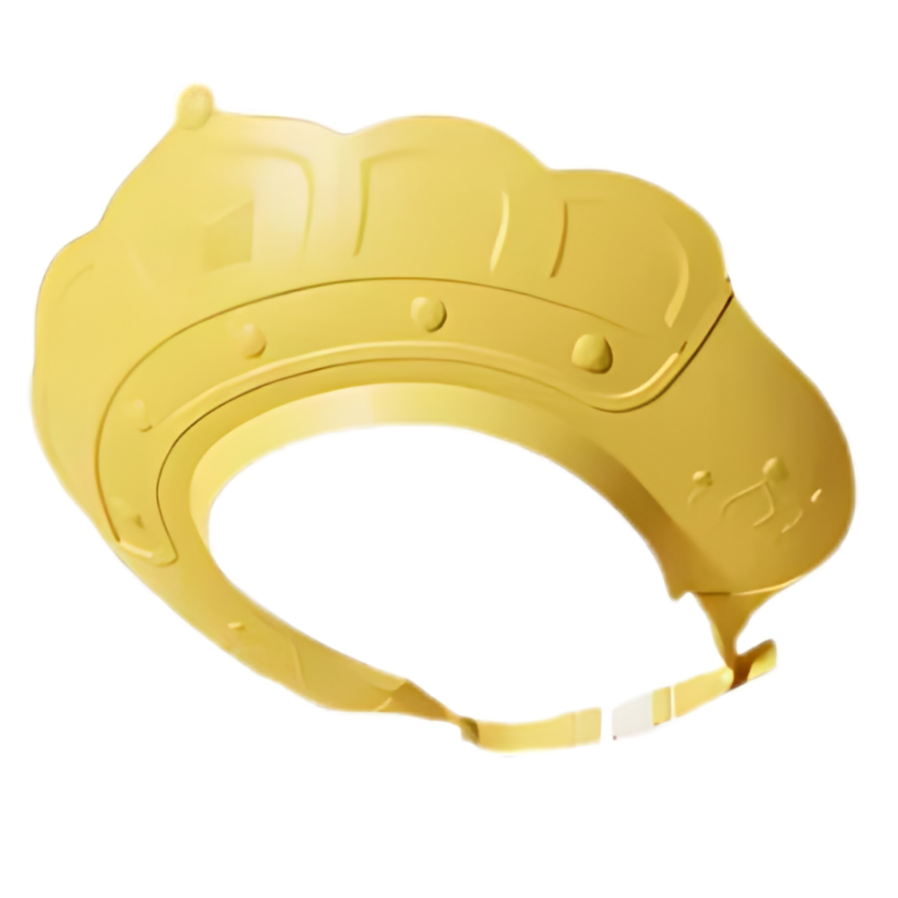 Gorro de ducha antigoteo para bebés -Amarillo - Ozerty