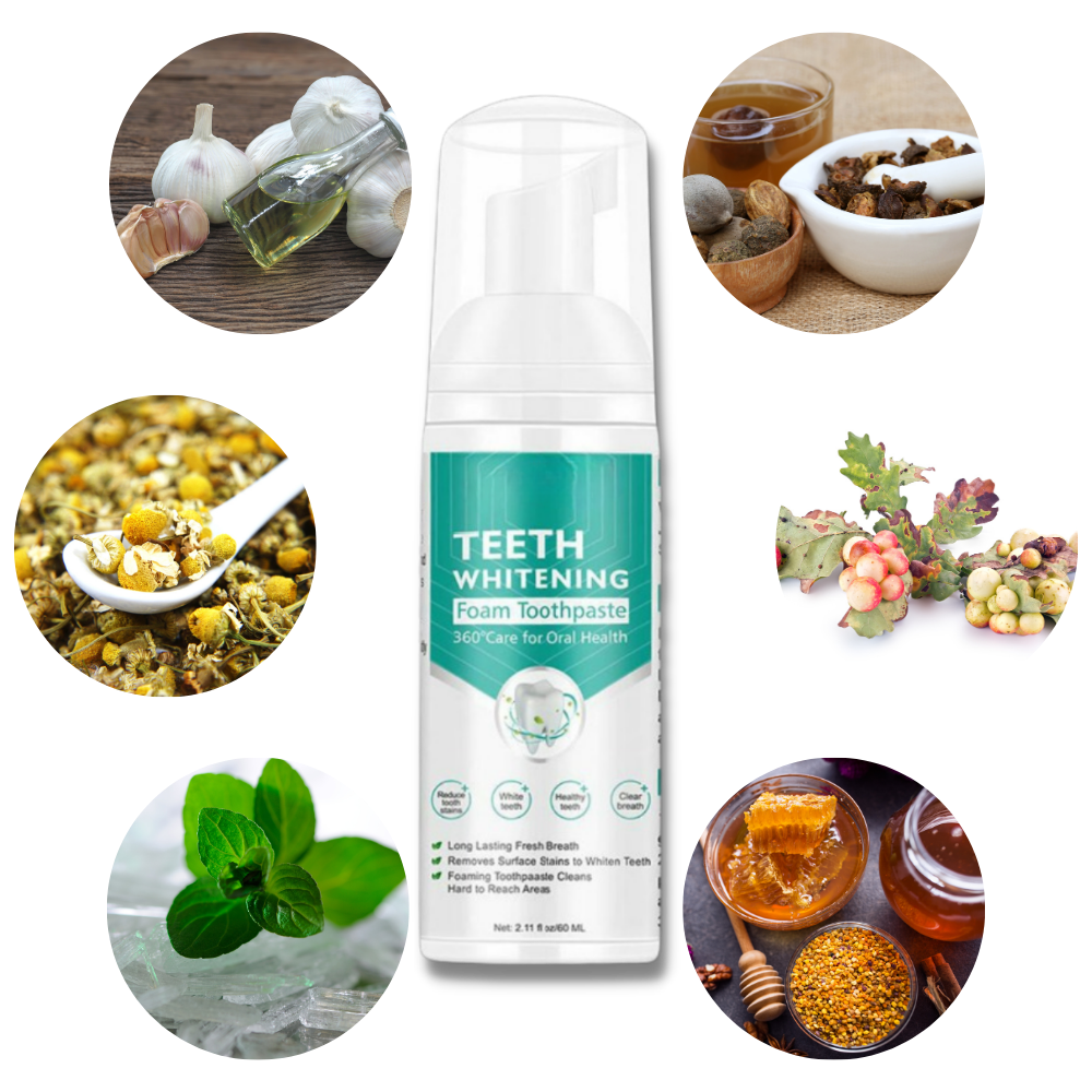 Espuma blanqueadora dental
- Ozerty