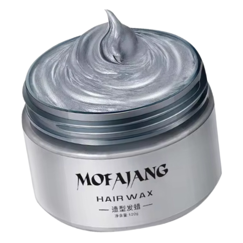 Cera fijadora con tinte temporal -Gris - Ozerty