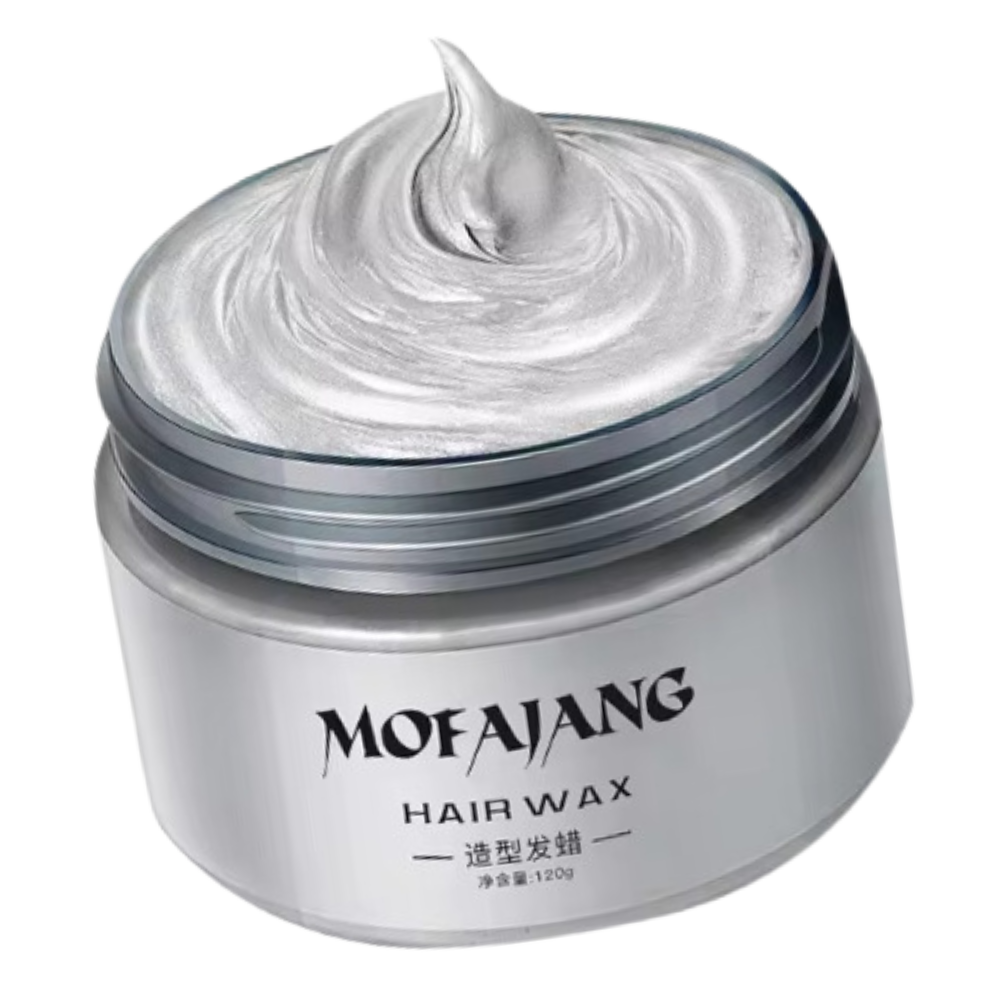 Cera fijadora con tinte temporal -Blanco - Ozerty