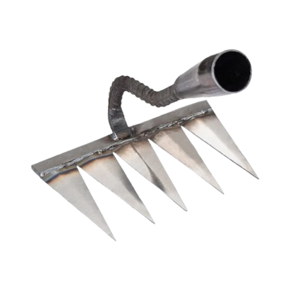 Rastrillo de césped
-5 Dientes - Ozerty