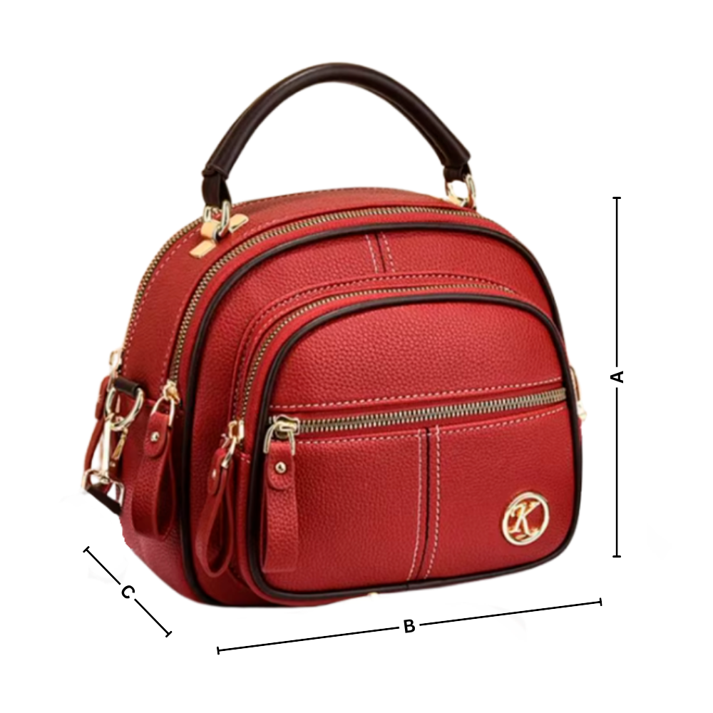 Bolso bandolera de piel vegana - Ozerty