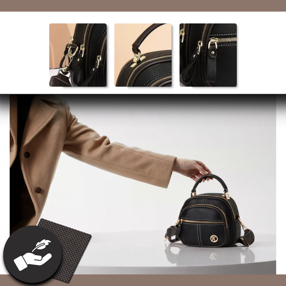 Bolso bandolera de piel vegana - Ozerty