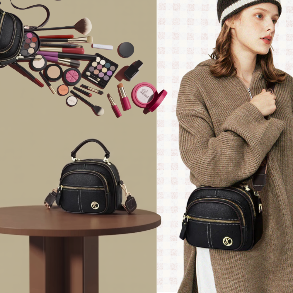 Bolso bandolera de piel vegana - Ozerty