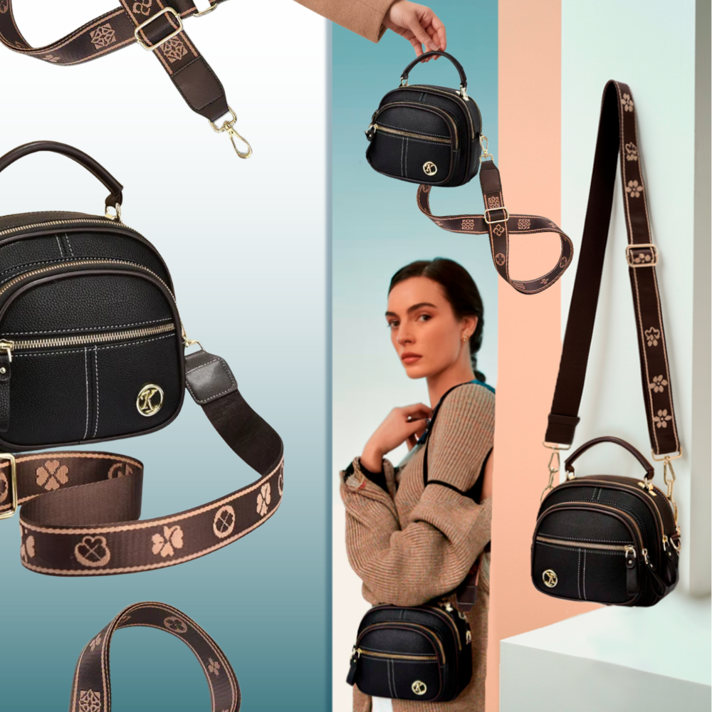 Bolso bandolera de piel vegana - Ozerty