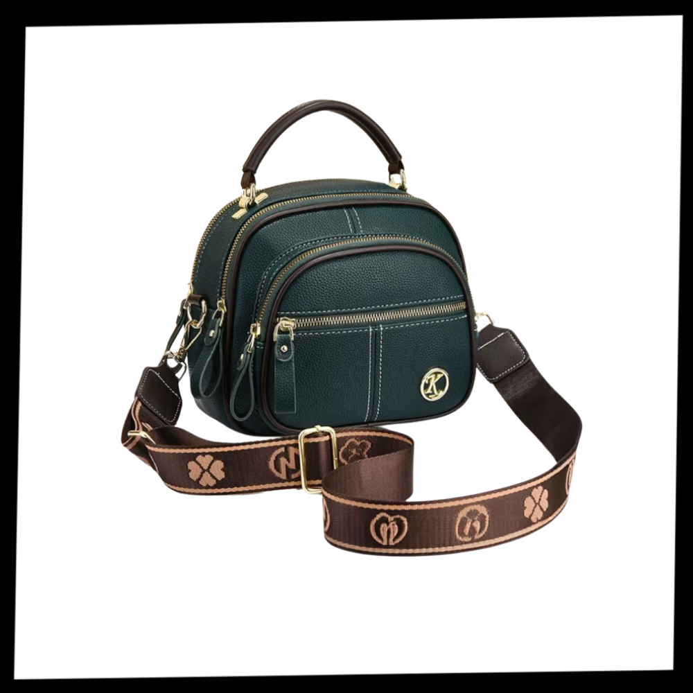 Bolso bandolera de piel vegana - Ozerty