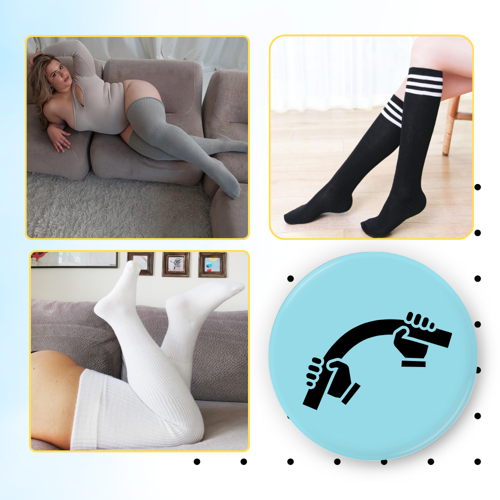 Medias musleras gruesas para mujer - Ozerty