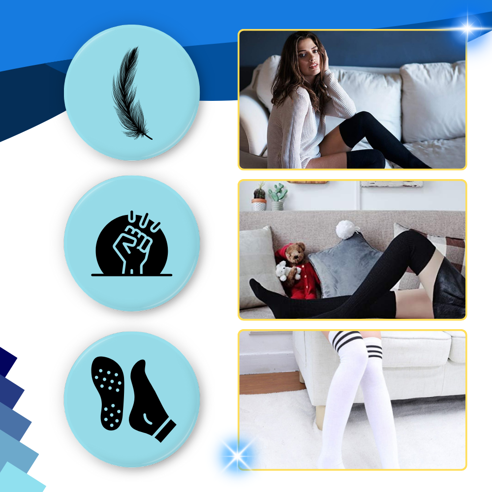 Medias musleras gruesas para mujer - Ozerty