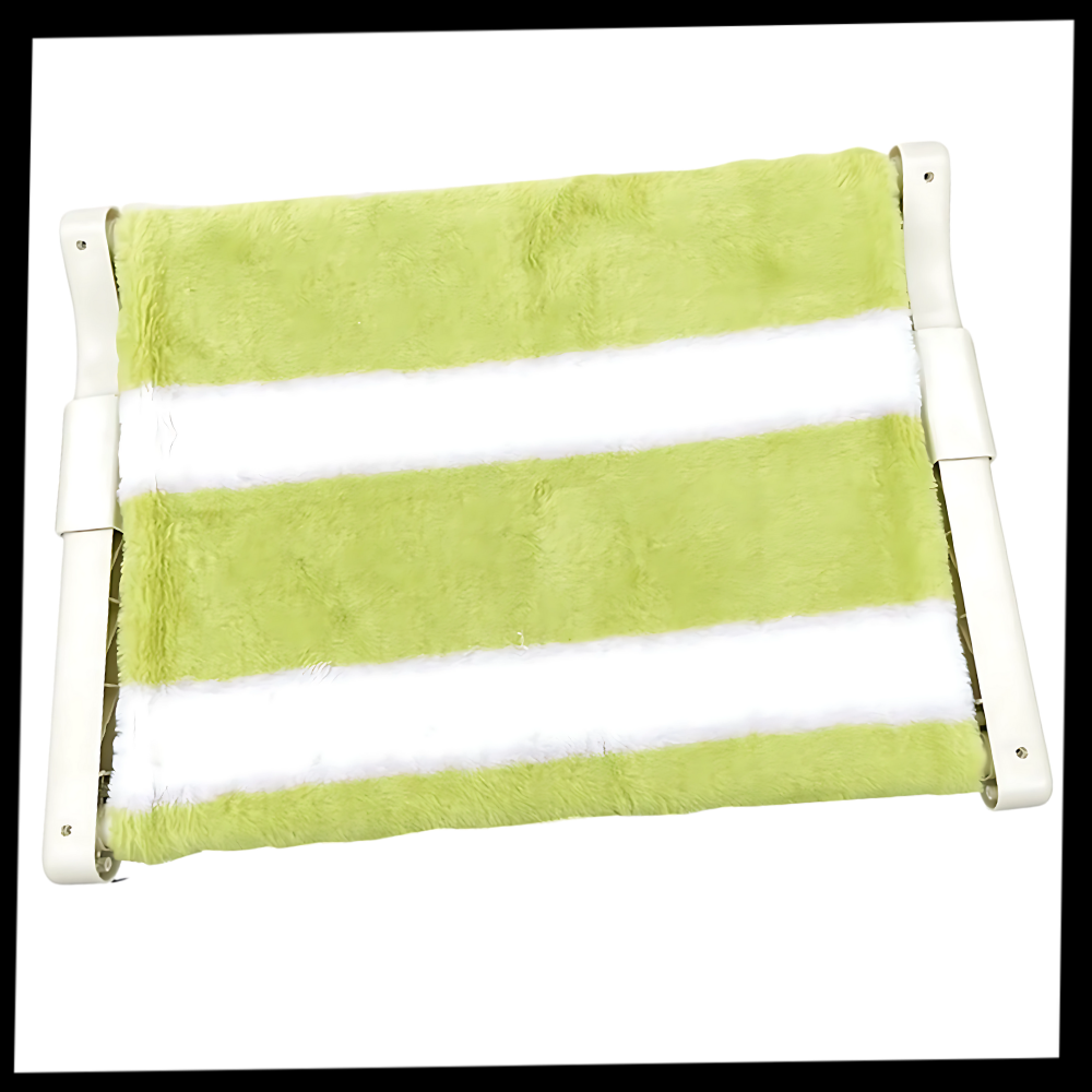 Cama para gatos adherente a ventanas sin herramientas - Ozerty