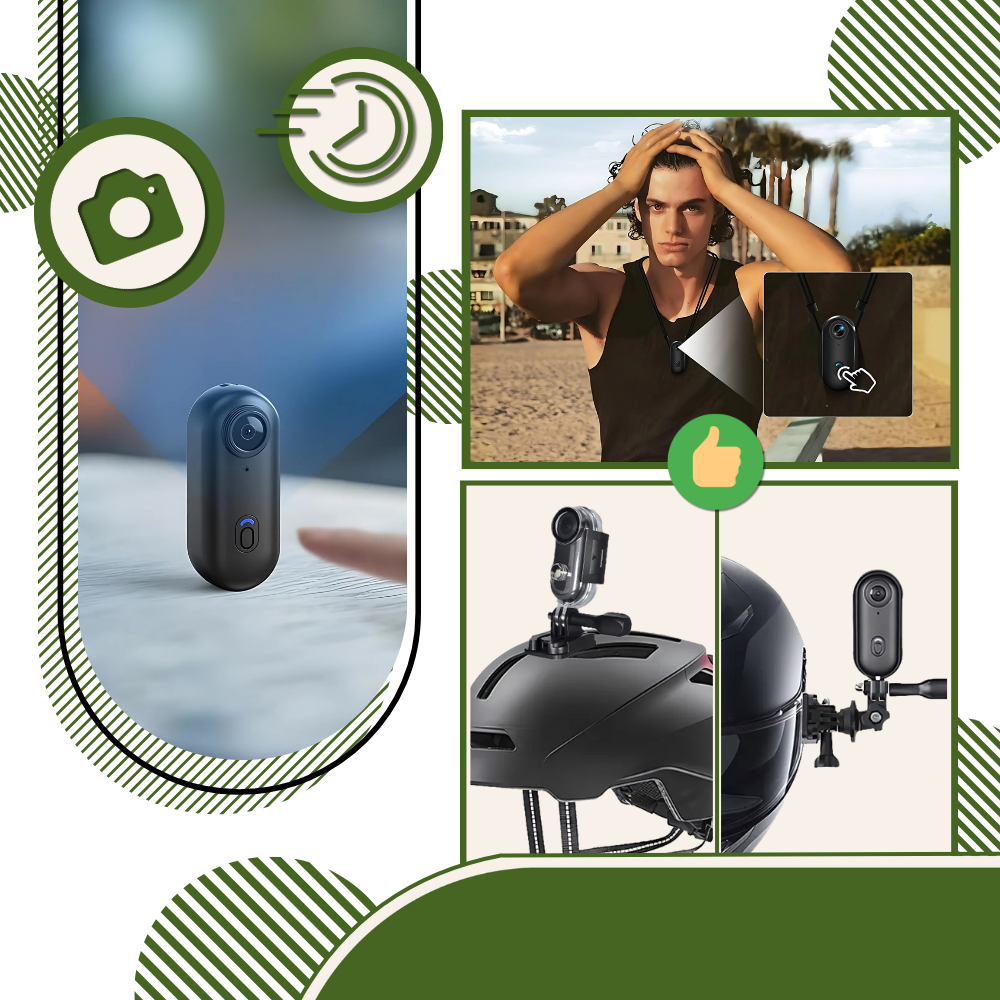 Cámara Pro para travesías - Ozerty