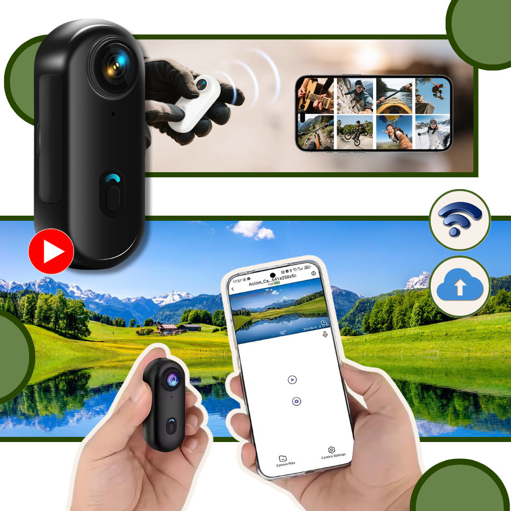 Cámara Pro para travesías - Ozerty