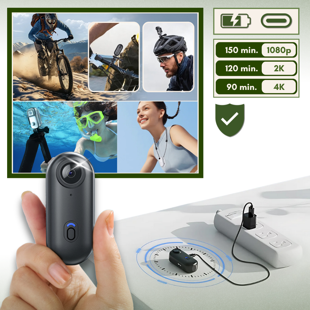 Cámara Pro para travesías - Ozerty