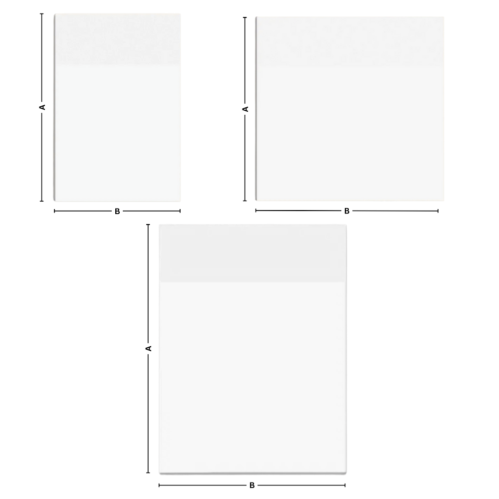 Notas adhesivas transparentes - Ozerty