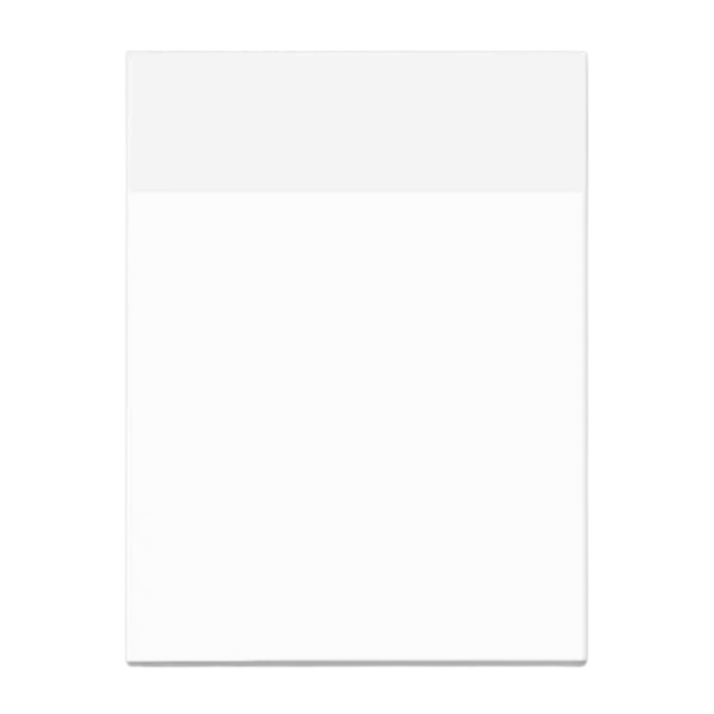 Notas adhesivas transparentes -Grande - Ozerty