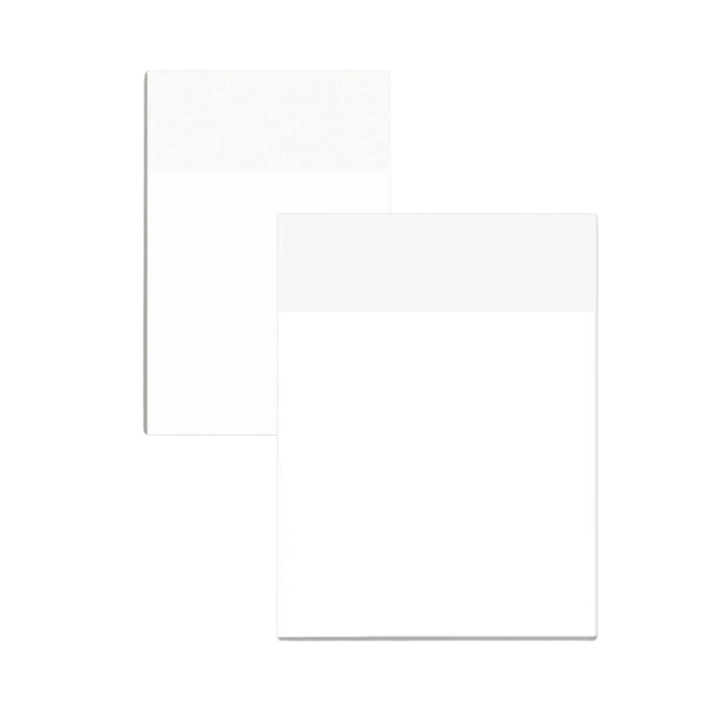 Notas adhesivas transparentes -Pequeño + Grande - Ozerty