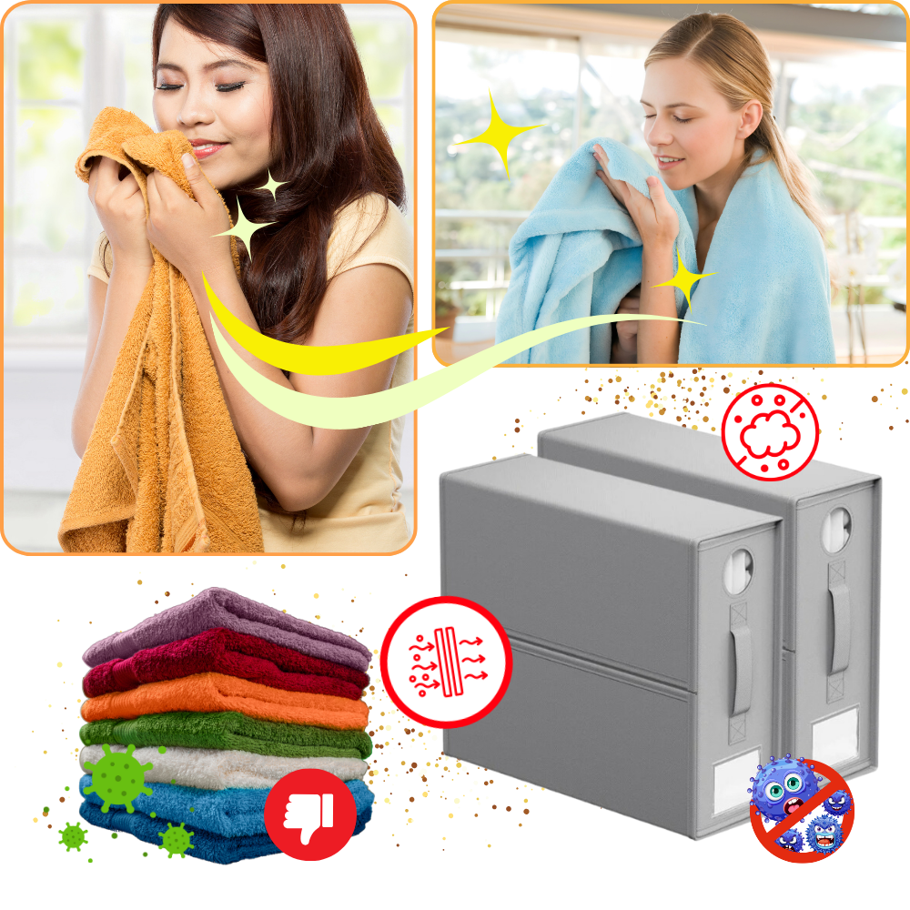 Archivador para sábanas y cortinas con obertura - Ozerty