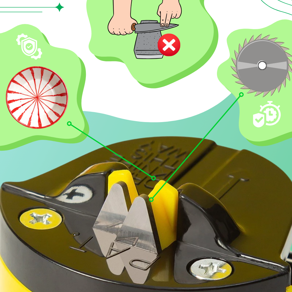 Afilador de cuchillos de tungsteno - Ozerty