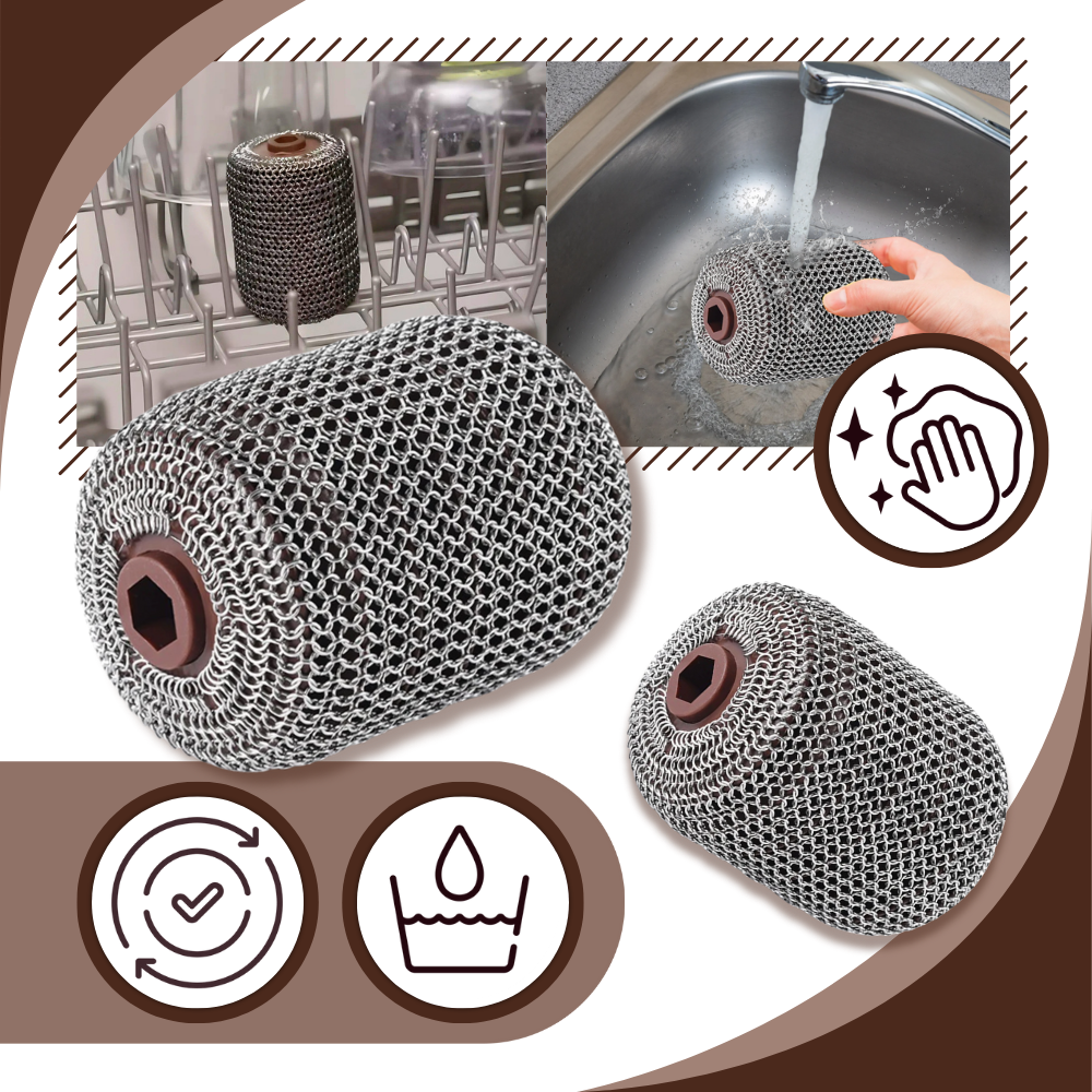 Cepillo limpiador de parrillas con turbo - Ozerty