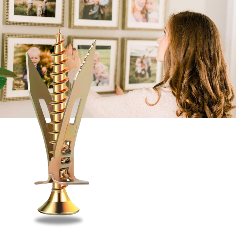 Kit de 18 tornillos de expansión para paredes - Ozerty