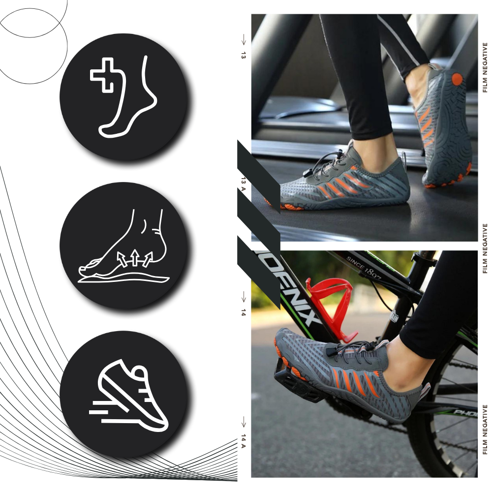 Zapatillas ortopédicas y ultrafinas Barefoot
- Ozerty