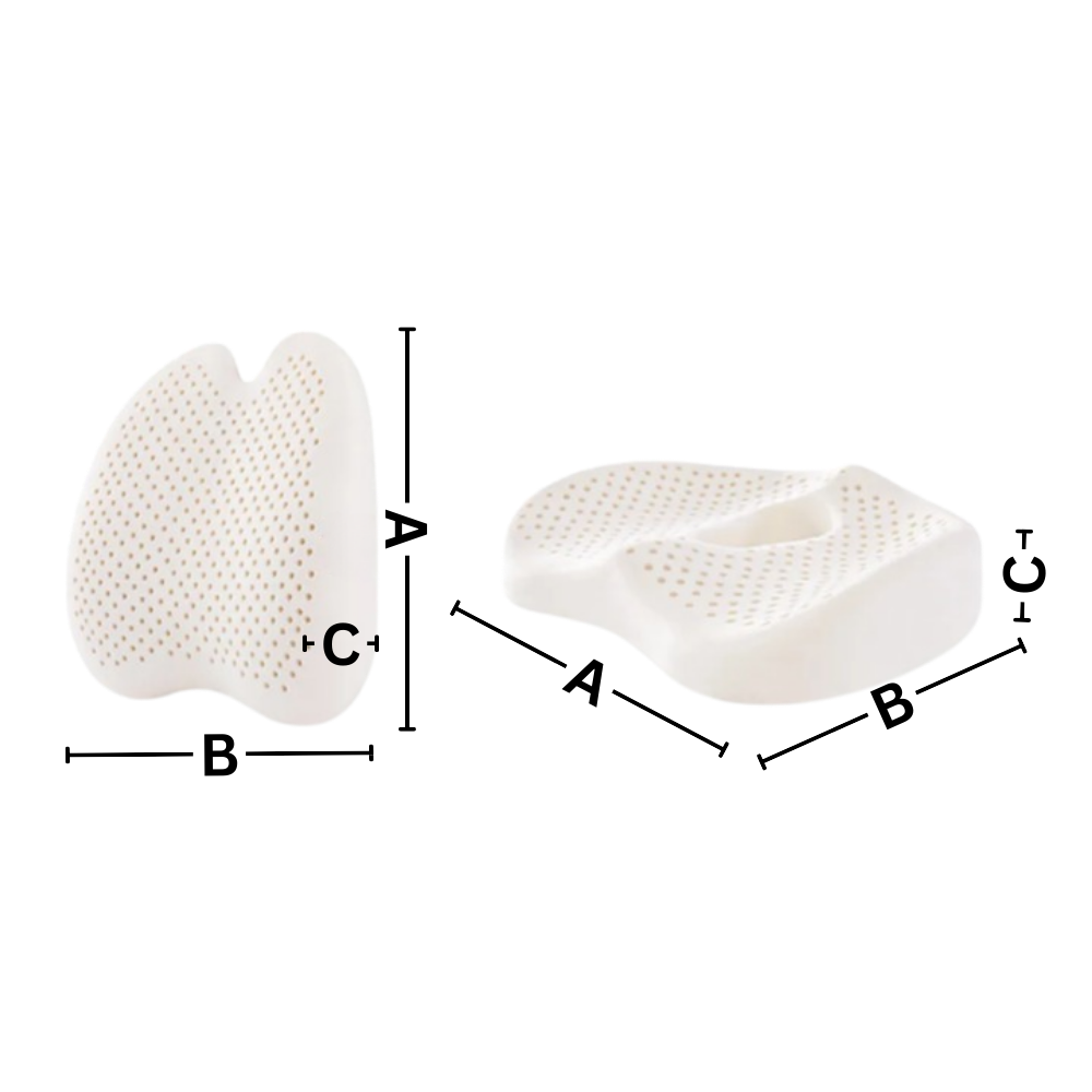 Cojín de espuma viscoelástica para máximo confort
- Ozerty