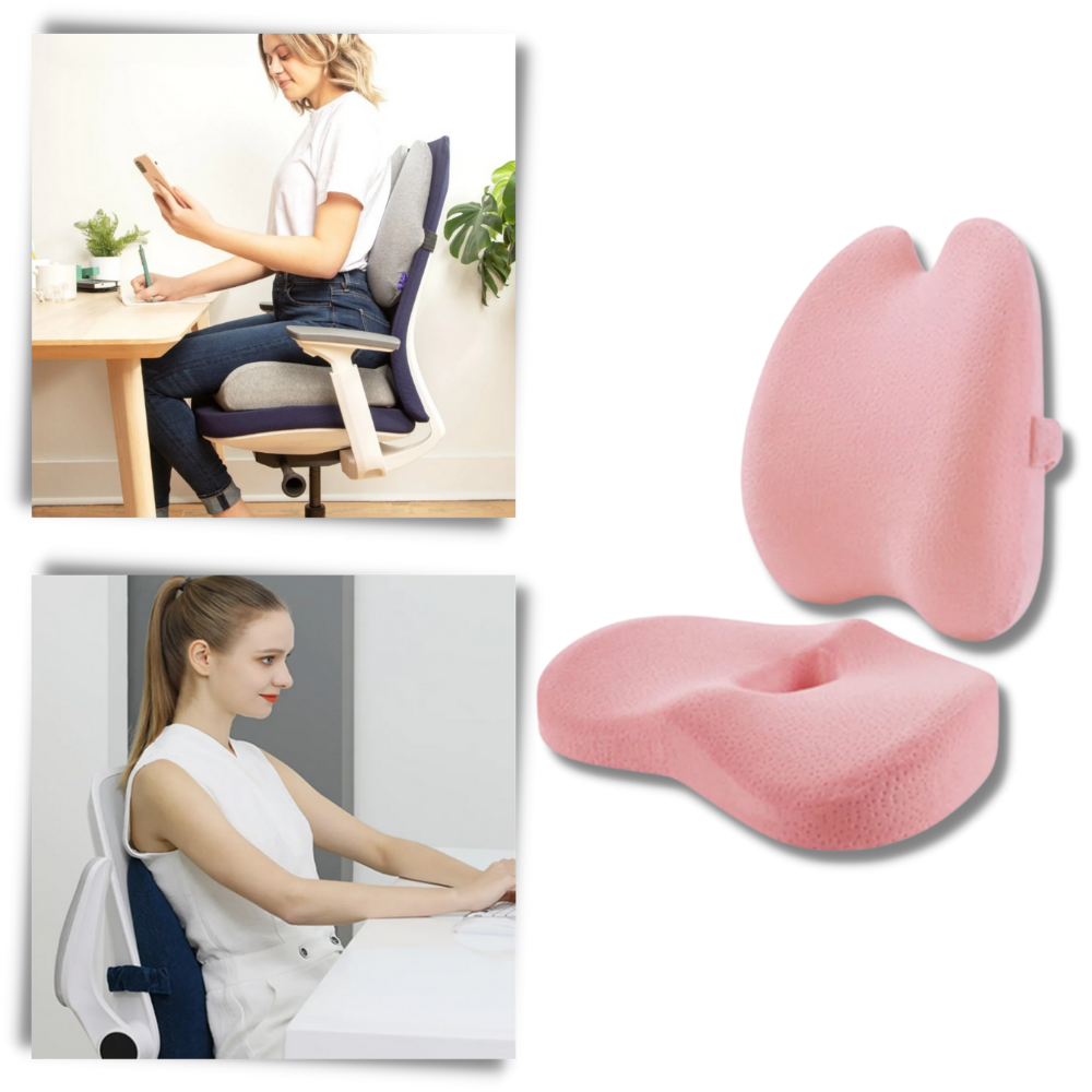 Cojín de espuma viscoelástica para máximo confort
- Ozerty