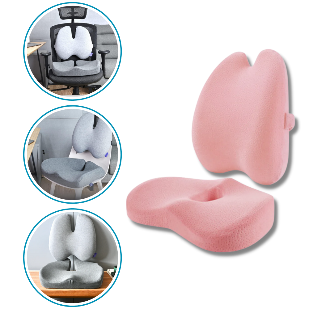 Cojín de espuma viscoelástica para máximo confort
- Ozerty