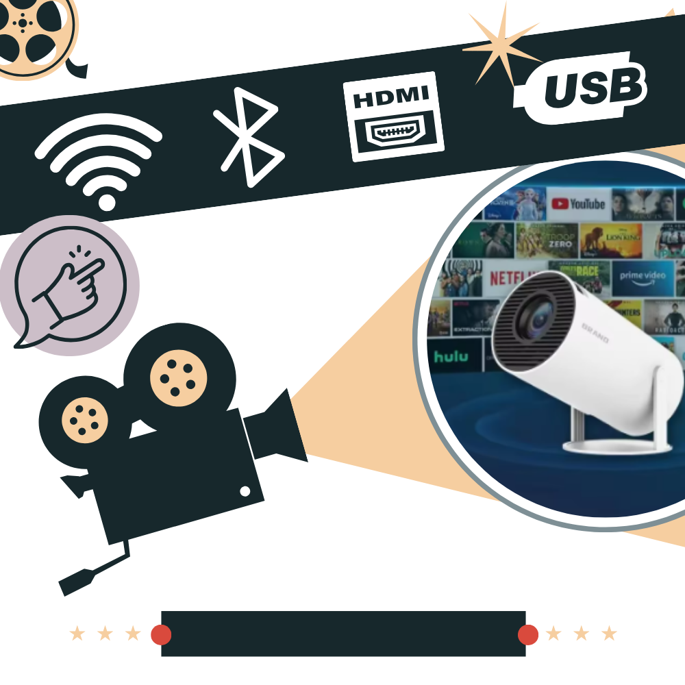 Proyector Ultra HD - Ozerty