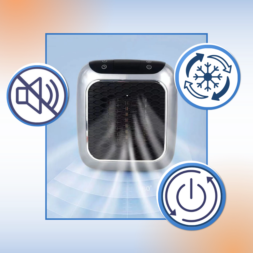 Calentador inteligente ultradelgado para habitaciones - Ozerty