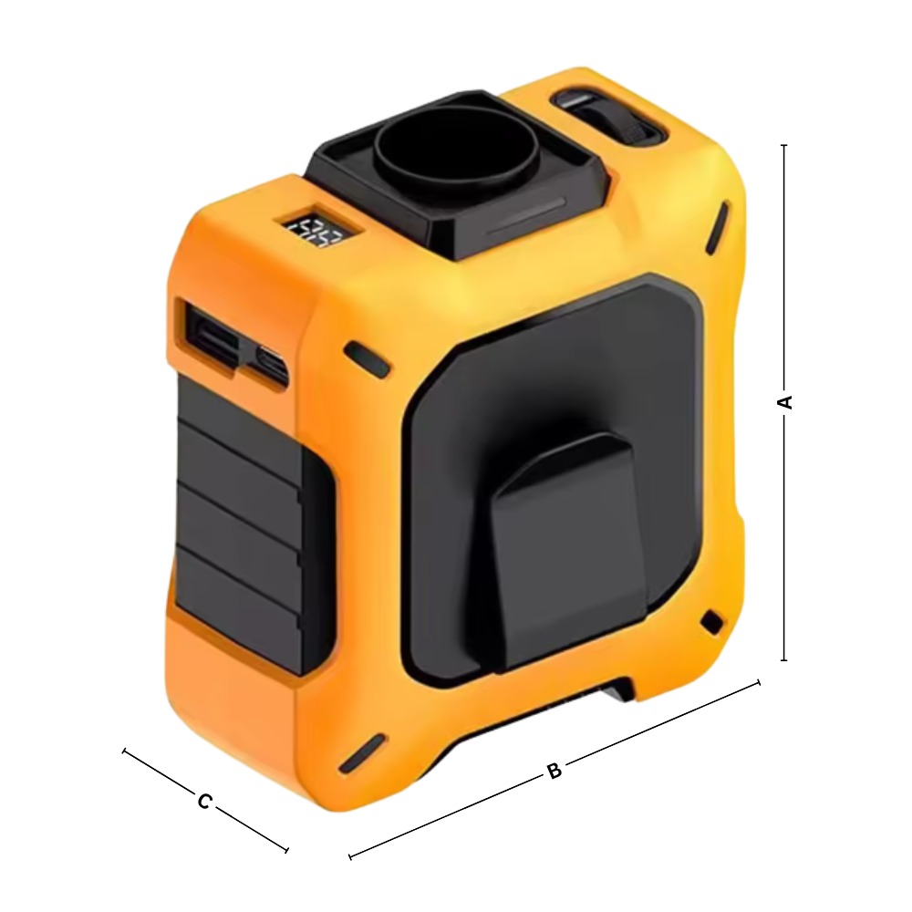 Mini ventilador de cintura - Ozerty