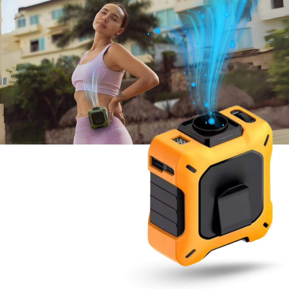 Mini ventilador de cintura - Ozerty