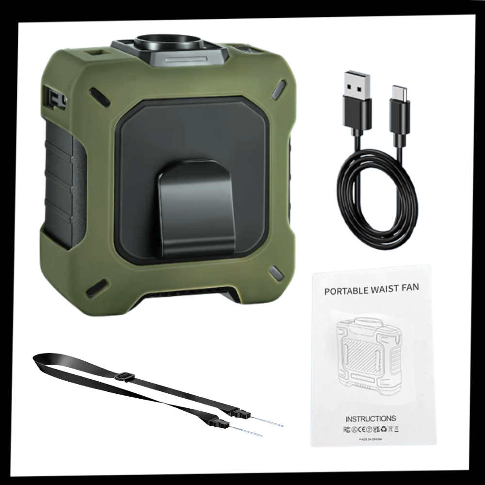 Mini ventilador de cintura - Ozerty