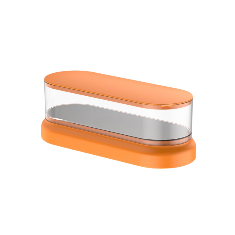 Limpiador ultrasónico de joyas -Vidrio naranja - Ozerty