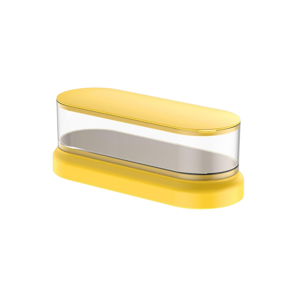 Limpiador ultrasónico de joyas -Vidrio amarillo - Ozerty