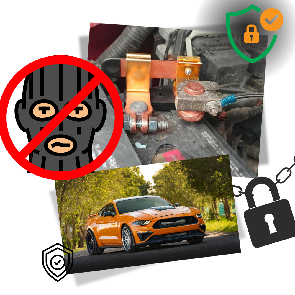 Interruptor de desconexión para baterías universales de vehículos - Ozerty