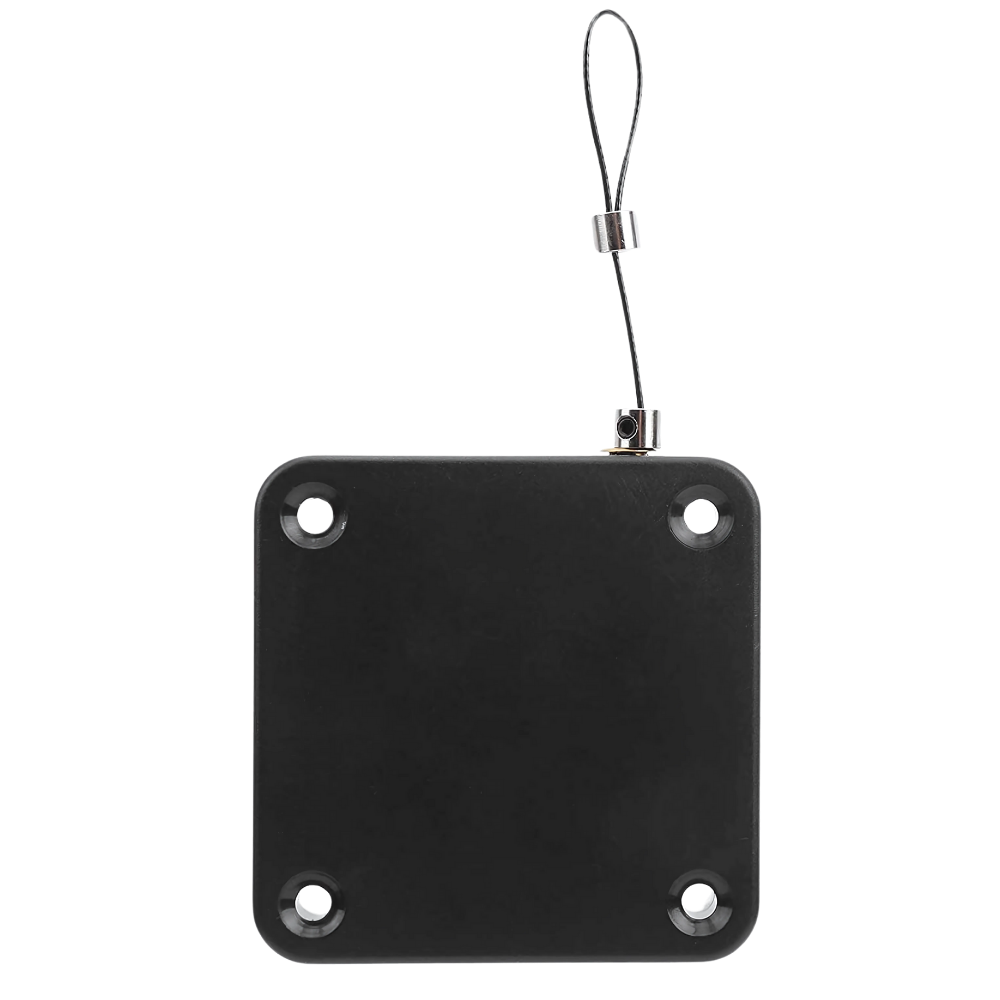 Cierrapuertas automático sin perforación -Negro - Ozerty