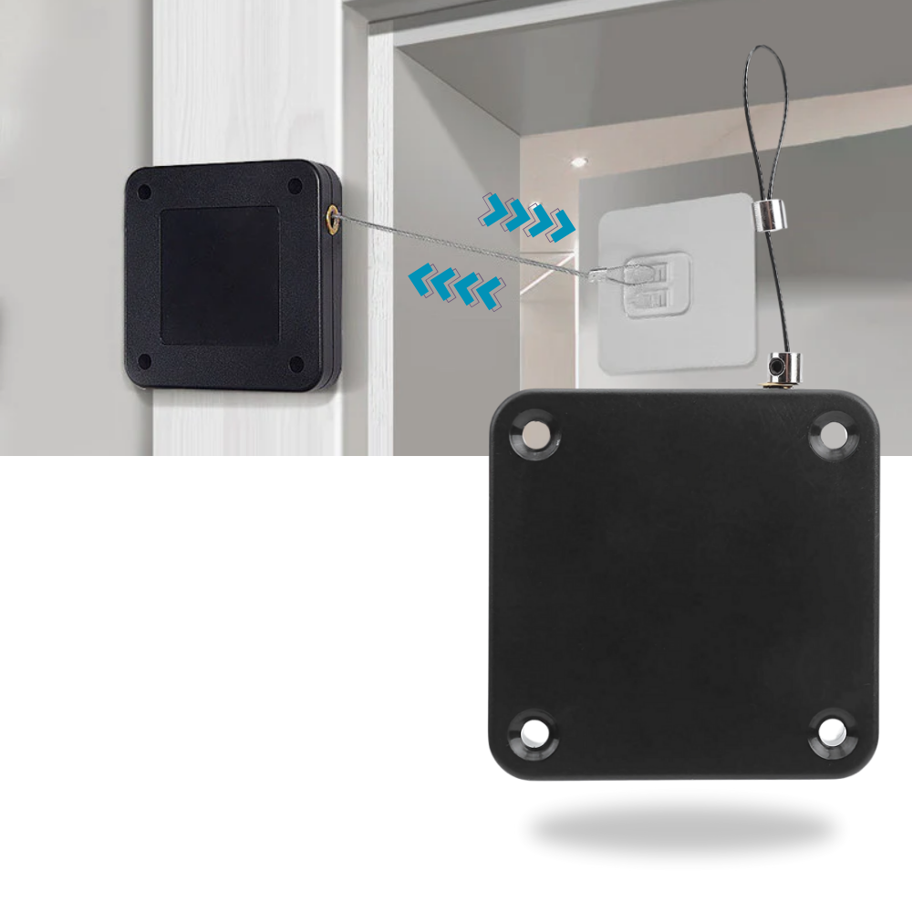 Cierrapuertas automático sin perforación - Ozerty